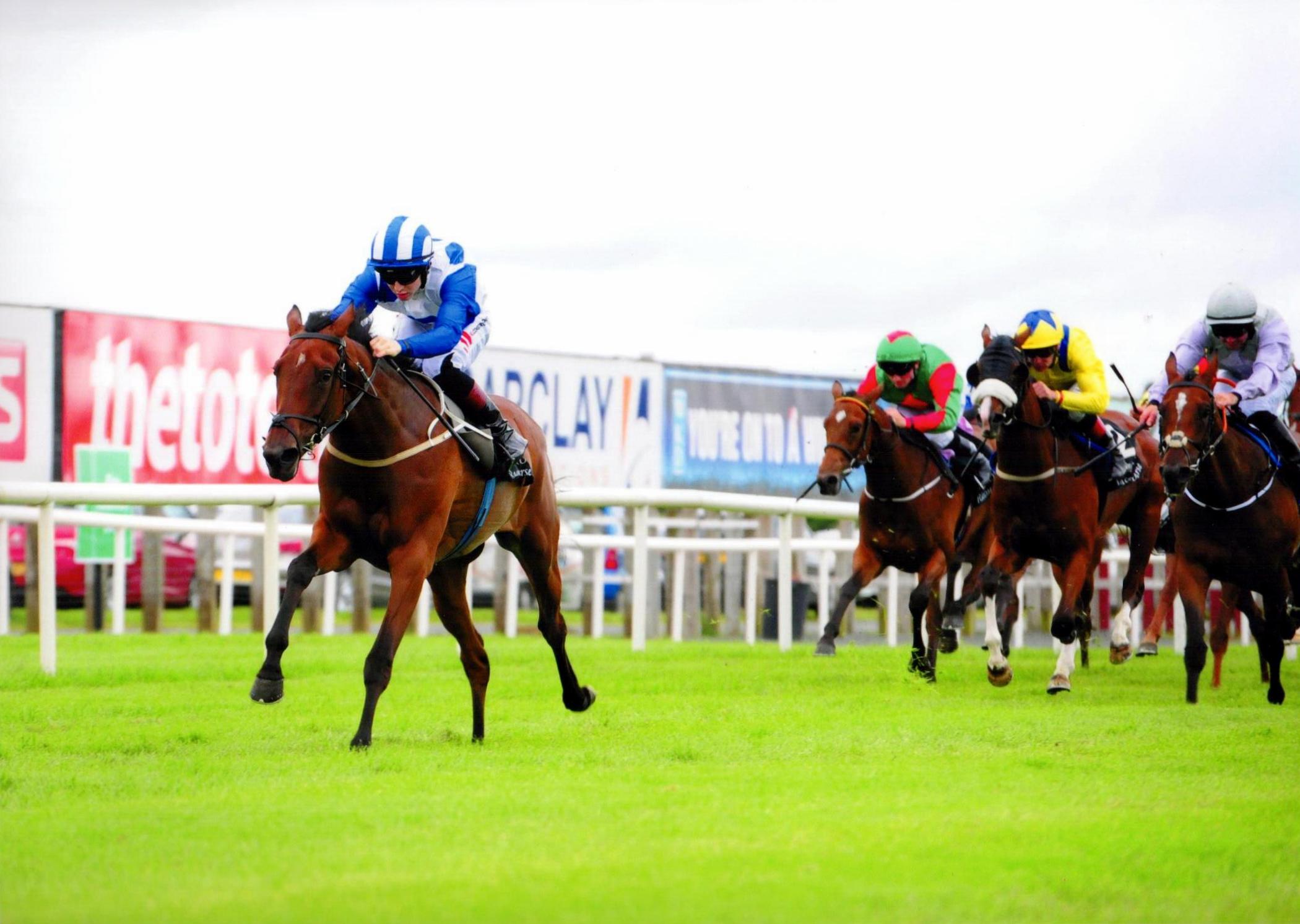 DANCING WAVES wins her maiden in fine style at Down Royal under Colin Keane 22nd July 2016